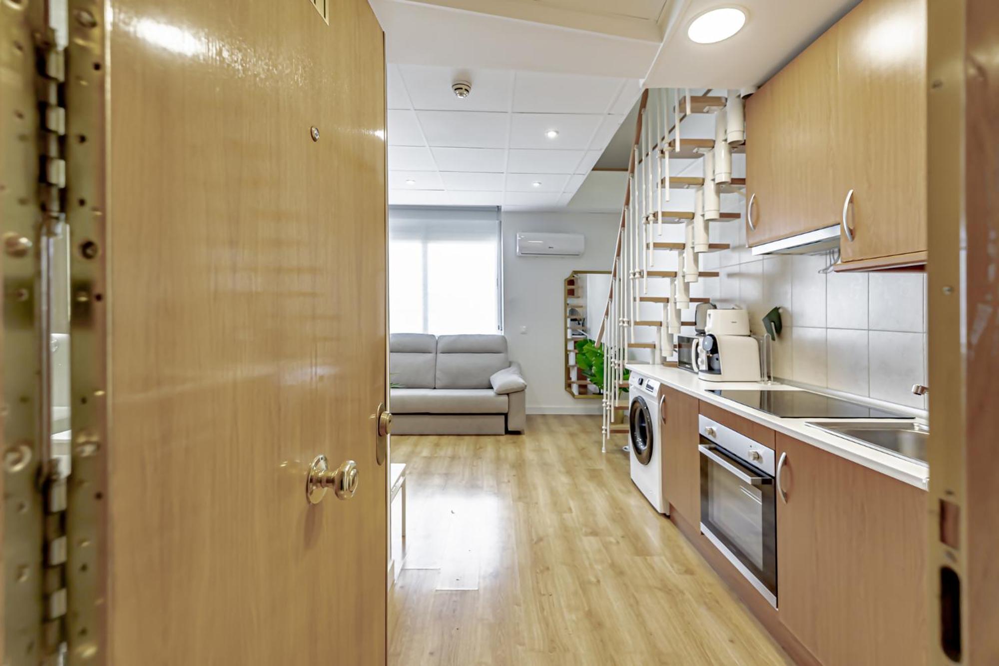 Apartamento Loft de 1 dormitorio